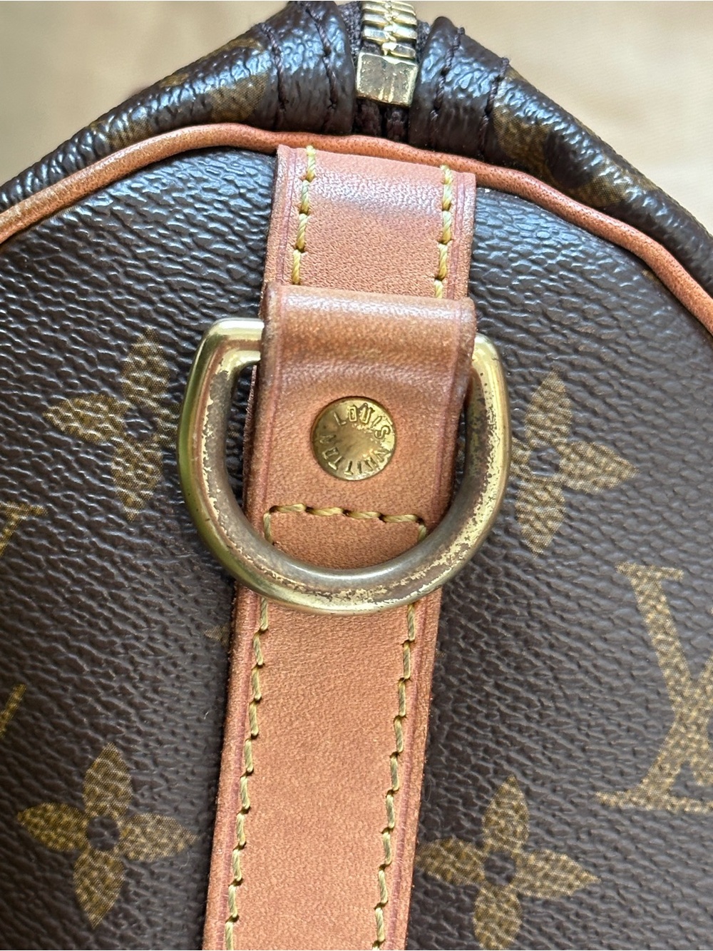 Louis Vuitton Brown Monogram Speedy Bandouliere 25 - Picture 3 of 16
